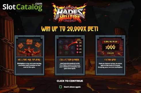 Скрин2. Hades Hellfire слот
