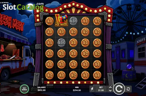 Скрин3. Carnival of Freaks слот