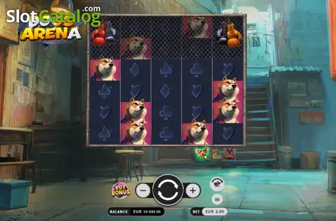 Скрин2. Dogs Arena слот