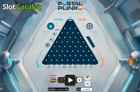 Скрин2. Portal Plinko слот