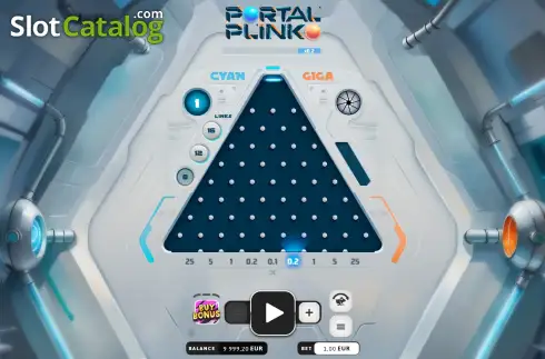 Скрин3. Portal Plinko слот