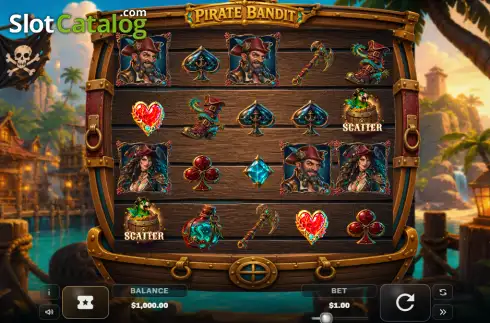 Скрин2. Pirate Bandit слот