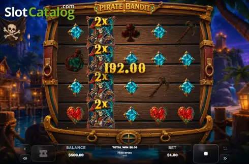 Скрин3. Pirate Bandit слот