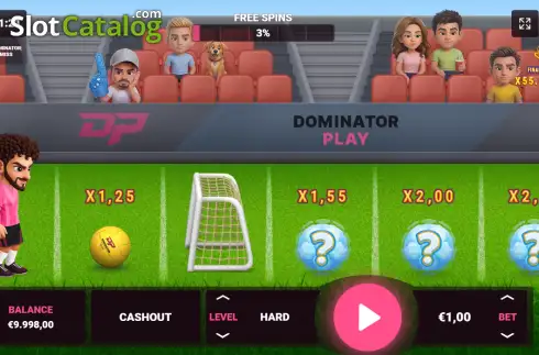 Скрин2. Football Dominator: Goal or Miss слот