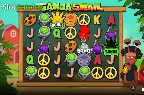 Скрин2. Ganja Snail слот