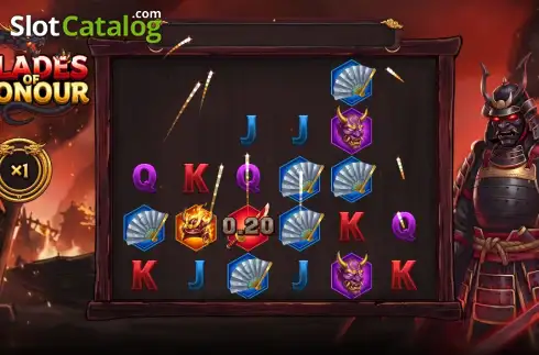 Скрин3. Blades of Honour слот