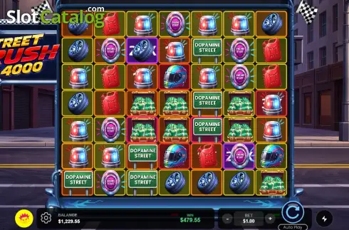 Скрин3. Street Rush 4000 слот