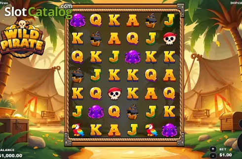 Скрин2. Wild Pirate (Dopamine Studios) слот