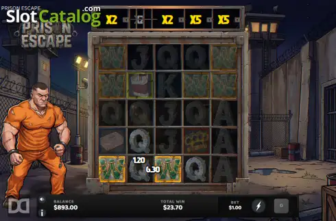 Скрин3. Prison Escape (Double Down Gaming) слот
