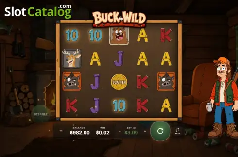 Скрин3. Buck WIld слот