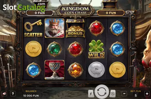 Скрин2. Kingdom: Coin Chase слот