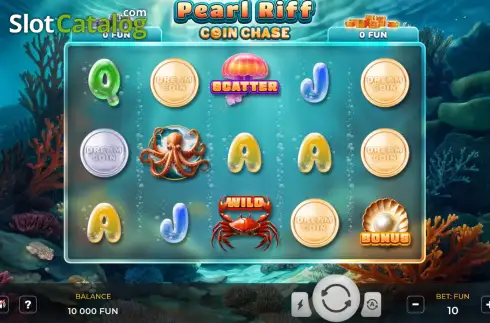 Скрин2. Pearl Riff Coin Chase слот
