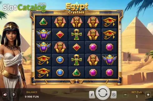 Скрин2. Egypt Crystals слот
