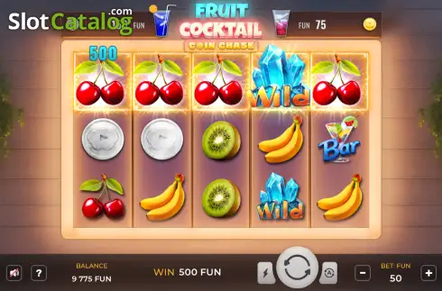 Скрин3. Fruit Cocktail Coin Chase слот