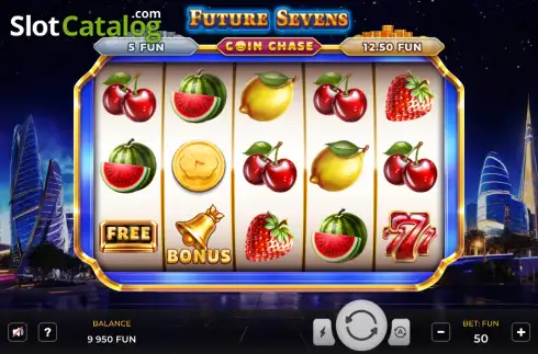 Скрин2. Future Sevens Coin Chase слот