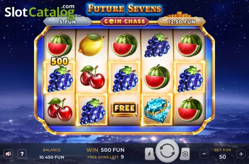 Скрин3. Future Sevens Coin Chase слот