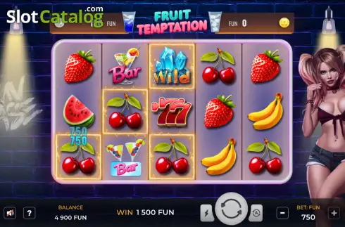 Скрин3. Fruit Temptation слот