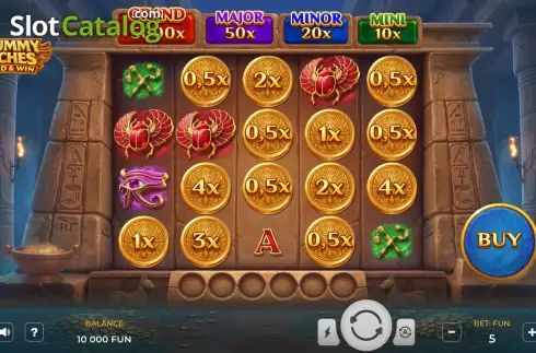 Скрин2. Mummy Riches слот