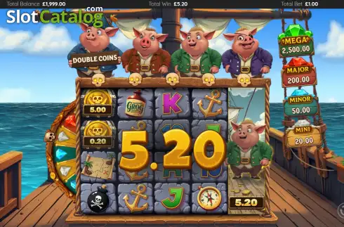 Скрин3. Piggy Plunder слот