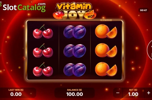 Скрин2. Vitamin Joy Hot слот