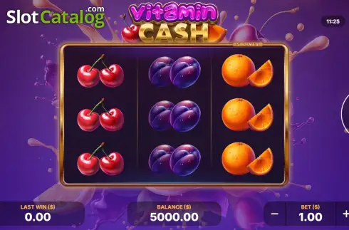 Скрин2. Vitamin Cash слот