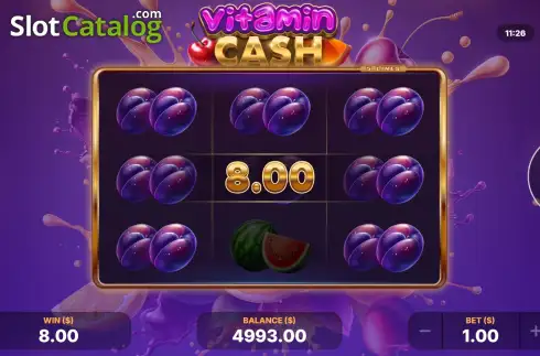 Скрин3. Vitamin Cash слот