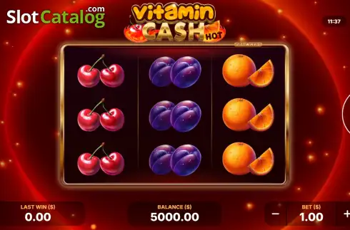 Скрин2. Vitamin Cash Hot слот