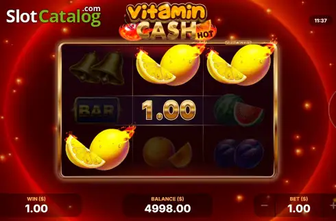 Скрин3. Vitamin Cash Hot слот