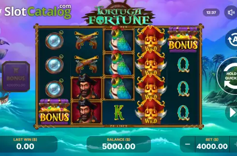 Скрин2. Tortuga Fortune слот