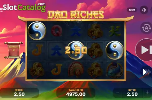 Скрин3. Dao Riches слот