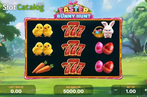 Скрин2. Easter Bunny Hunt слот