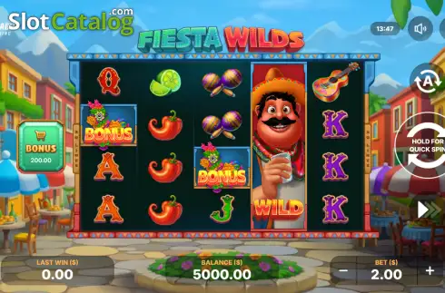 Скрин2. Fiesta Wilds слот