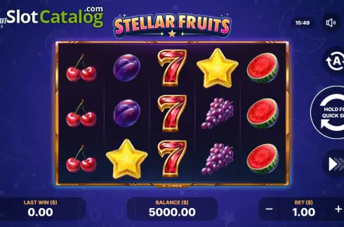 Скрин2. Stellar Fruits слот