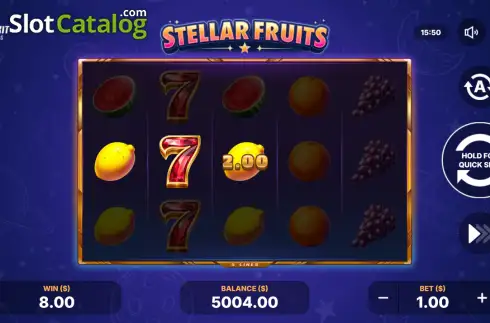 Скрин3. Stellar Fruits слот