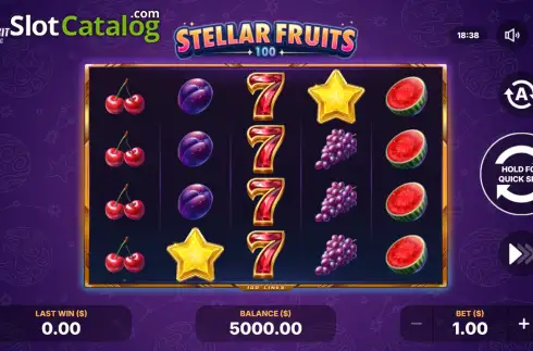 Скрин2. Stellar Fruits 100 слот