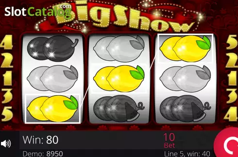 Скрин3. Big Show слот