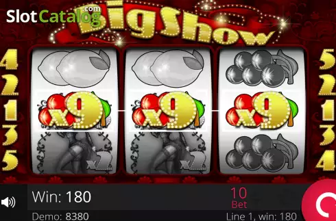 Скрин5. Big Show слот