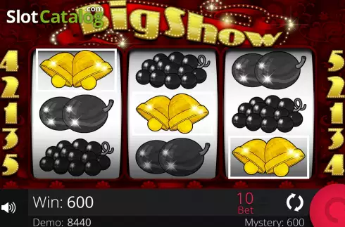 Скрин6. Big Show слот
