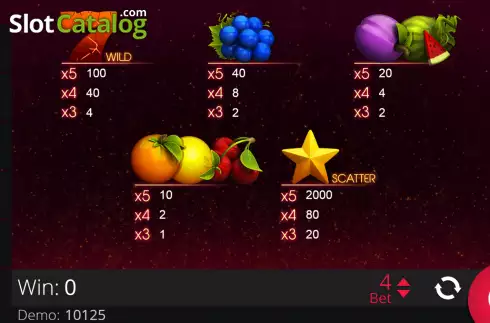 Скрин5. Blazing Reels слот