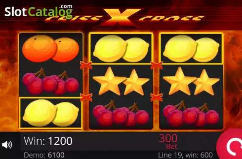 Скрин3. Criss Cross (e-gaming) слот