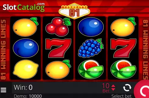 Скрин2. Multiplay 81 слот