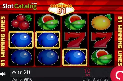 Скрин3. Multiplay 81 слот