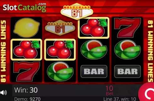 Скрин4. Multiplay 81 слот