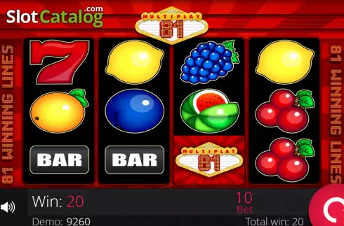 Скрин5. Multiplay 81 слот