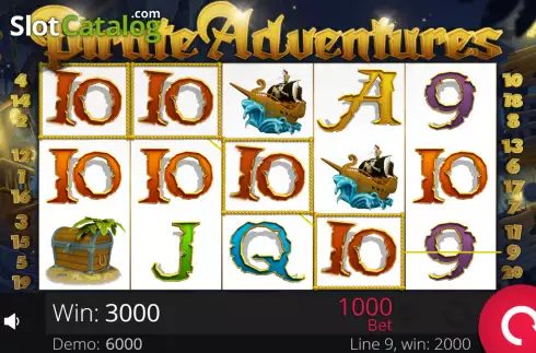 Скрин3. Pirate Adventures (e-gaming) слот