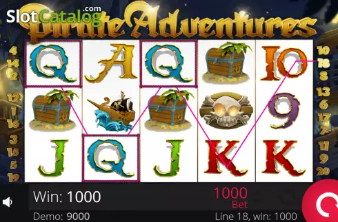 Скрин4. Pirate Adventures (e-gaming) слот