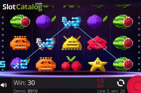 Скрин6. Pixi Fall слот