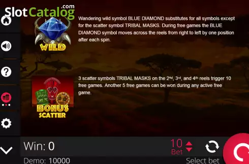 Скрин7. Savanna Sunrise Deluxe слот