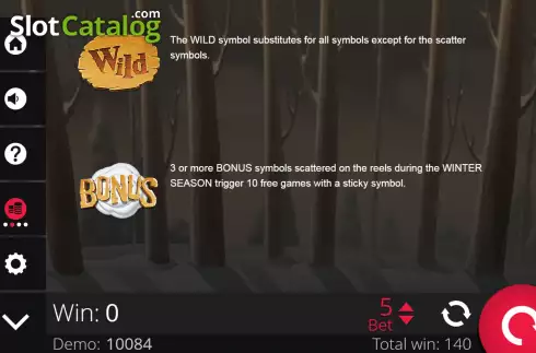 Скрин6. Seasons (e-gaming) слот