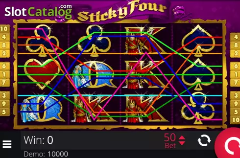 Скрин2. Sticky Four слот